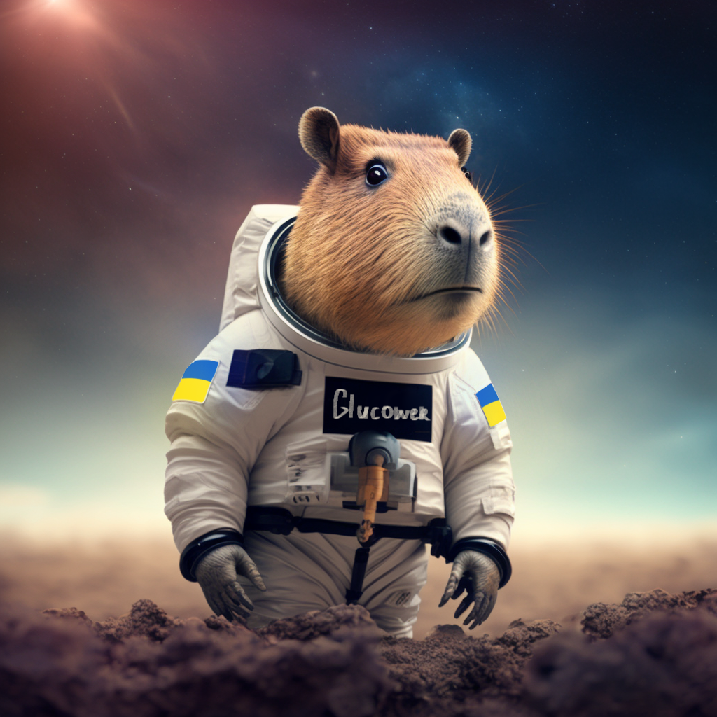 Space capybara